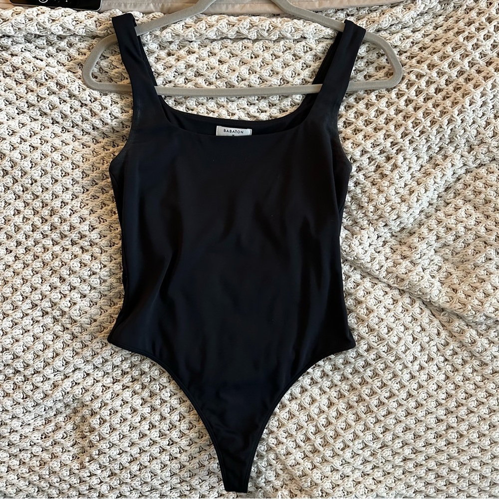 Babaton square neck bodysuit
